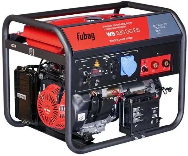 Сварочный генератор FUBAG WS 230 DC ES с электростартером
